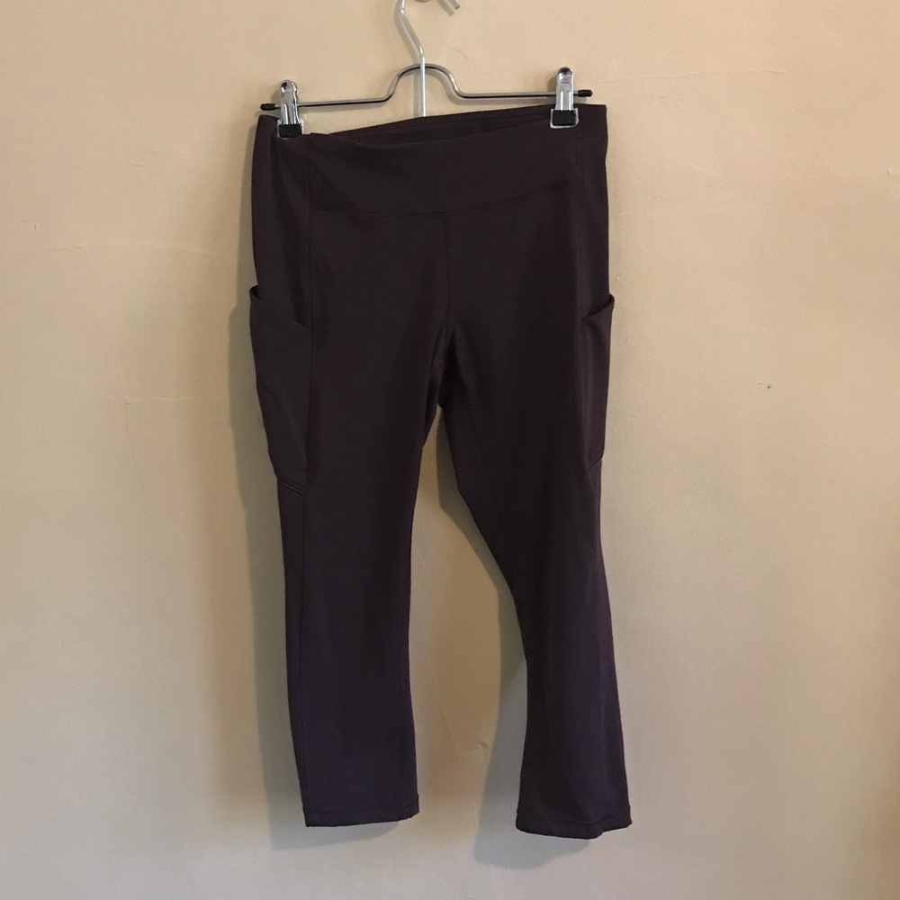 Lululemon Plum Crop Leggings